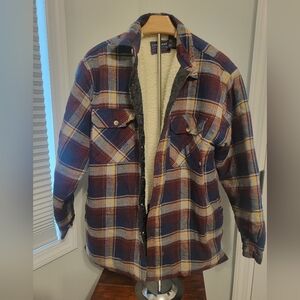 Coleman Multicolor Plaid Fleece Jacket